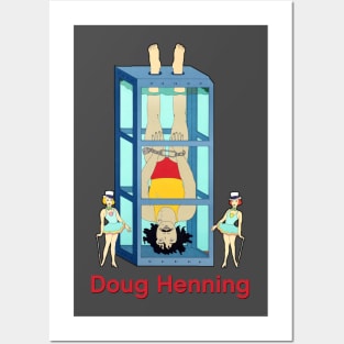 Sensational Houdini Water Torture Escape (Doug Henning) Posters and Art